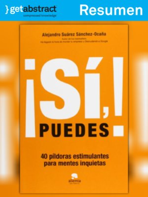 cover image of ¡Sí, puedes! (resumen)